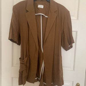 Casual Linen Blazer Jacket